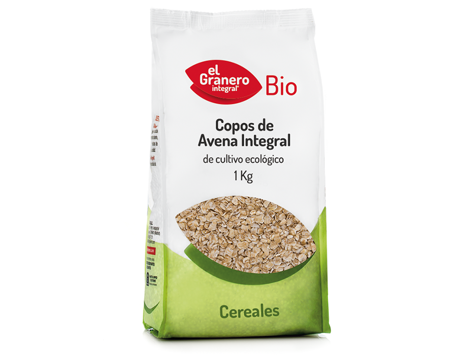 Copos Gruesos de Avena Integral Bio, 500 g, Productos ecológicos