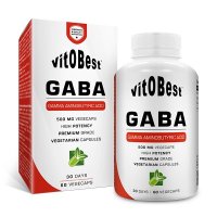 GABA 60 cápsulas 500 mg